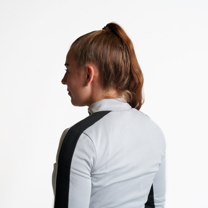 Nike Womens Dri-Fit Academy 23 Drill Top (W) Wolf Grey-Black-White